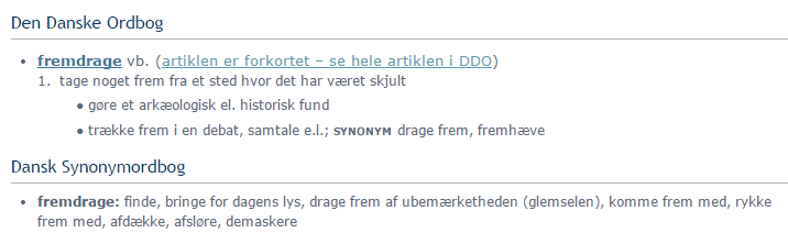 Fremdrage
